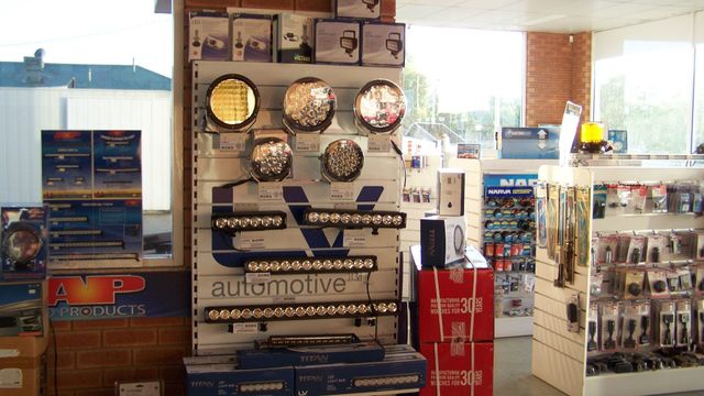 Interior Design For Car Accessories Shop