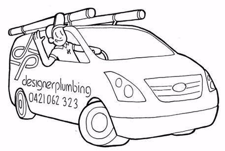 designer plumbing van