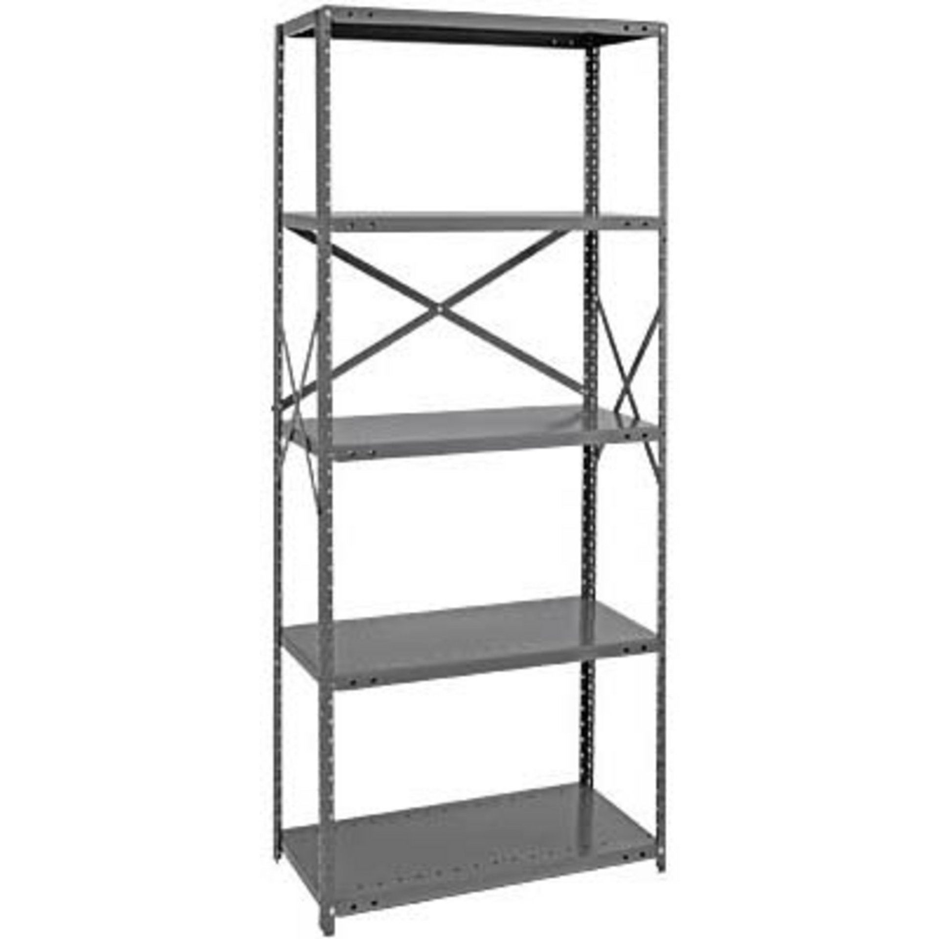 metal shelves