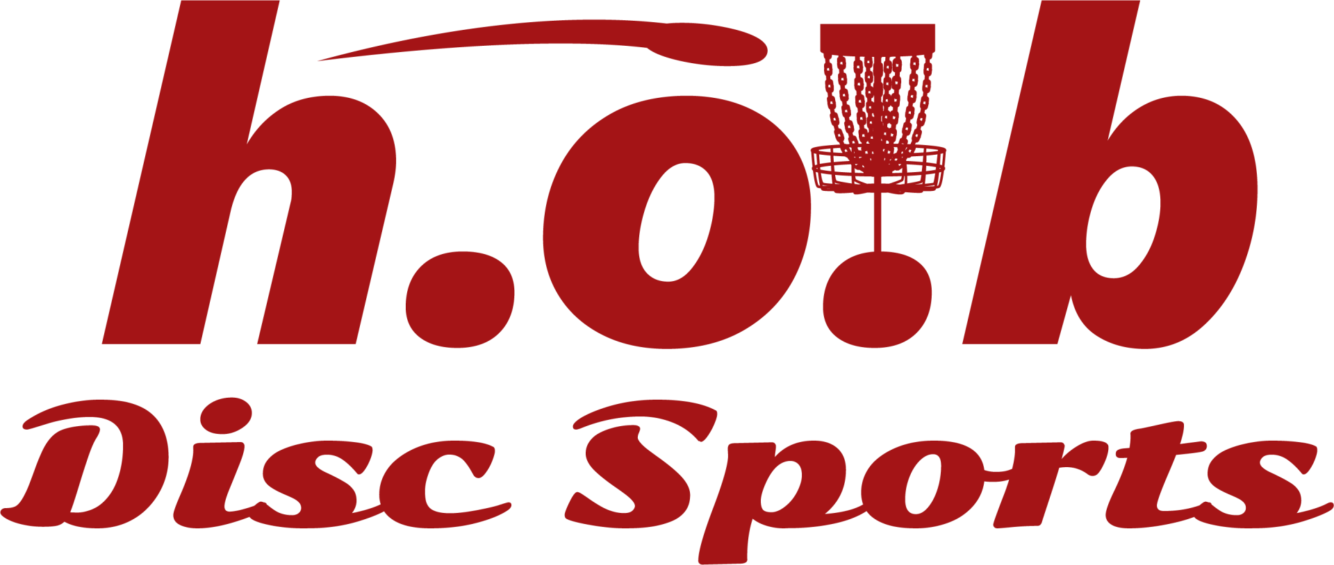 h. o. b. disc sports logo