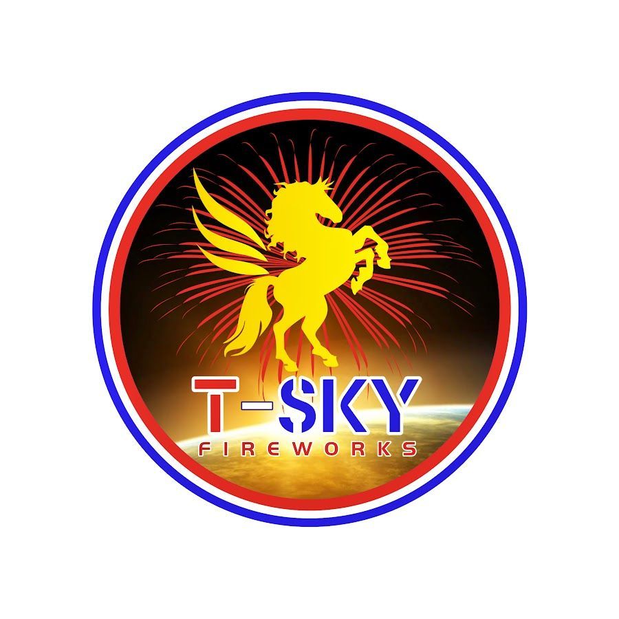 T-Sky Fireworks Logo