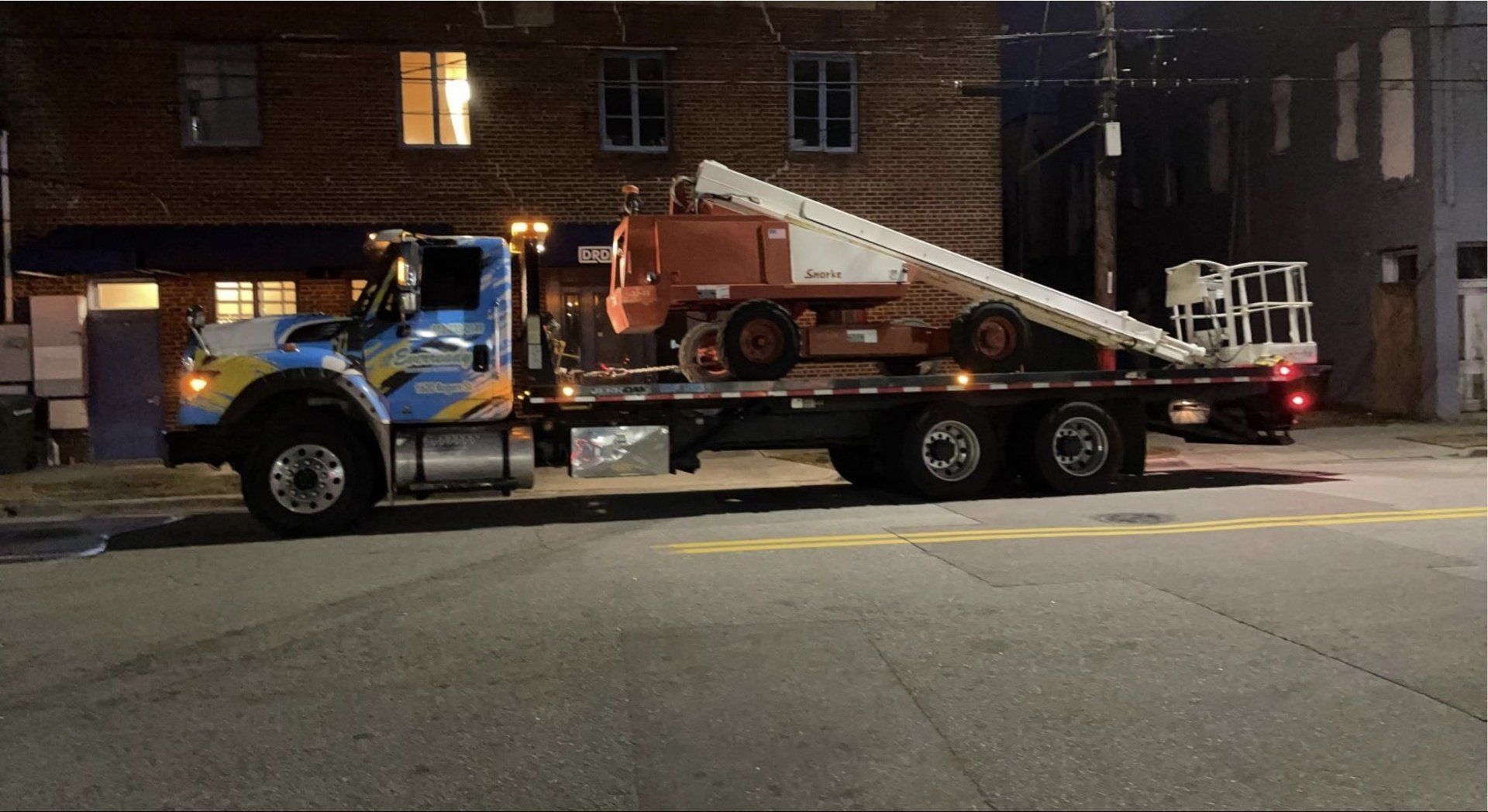 Heavy Equipment Flatbed Hauling Services