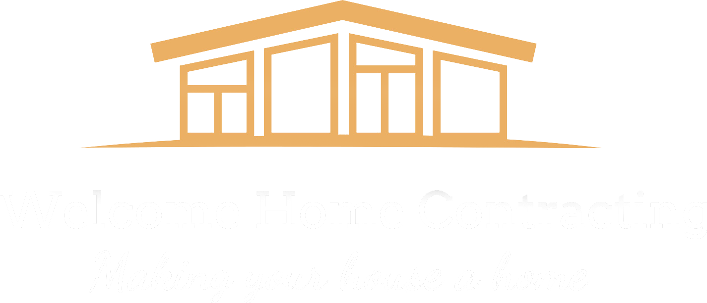 Welcome home contracting logo