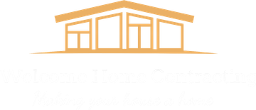 Welcome home contracting logo