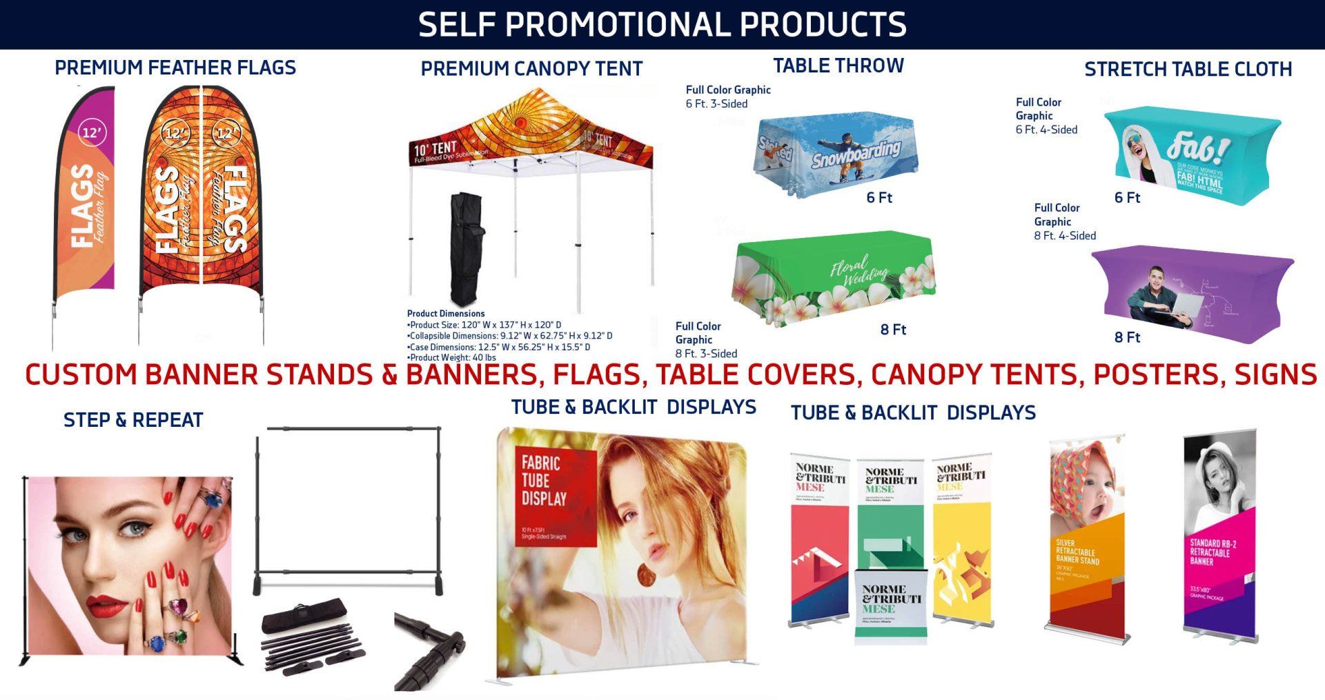 Self Promotional Products  — Large Format Printing Machine in Operation in Mission Viejo, CA