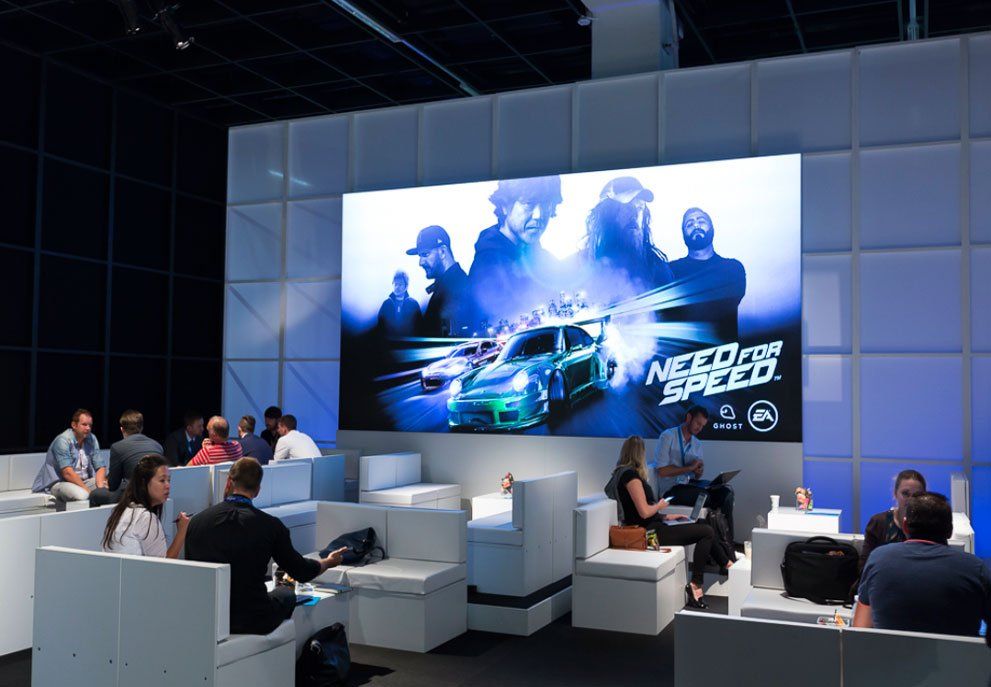 Movie Event with People  — Mission Viejo, CA — Elephant Signage & Display International