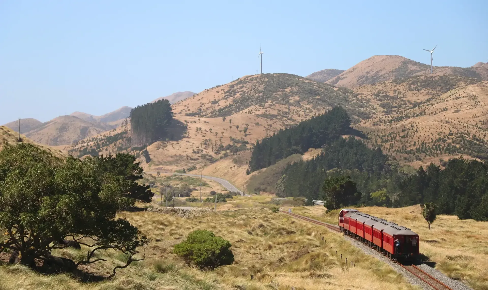 The Marlborough Flyer Rail Journey