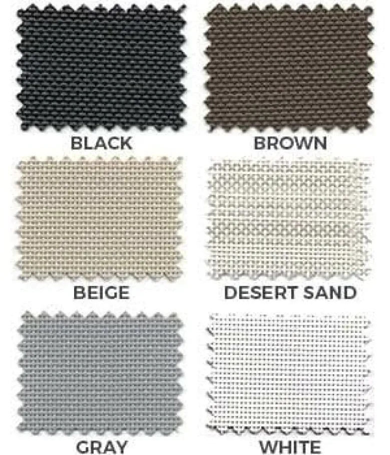 A swatch of fabric in black , brown , beige , gray and white