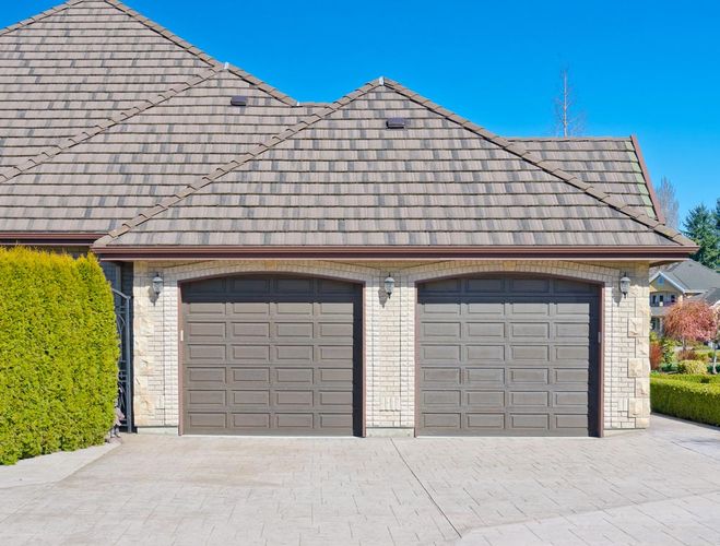 Garage With Double Doors — Garages & Sheds in Coffs Harbour, NSW