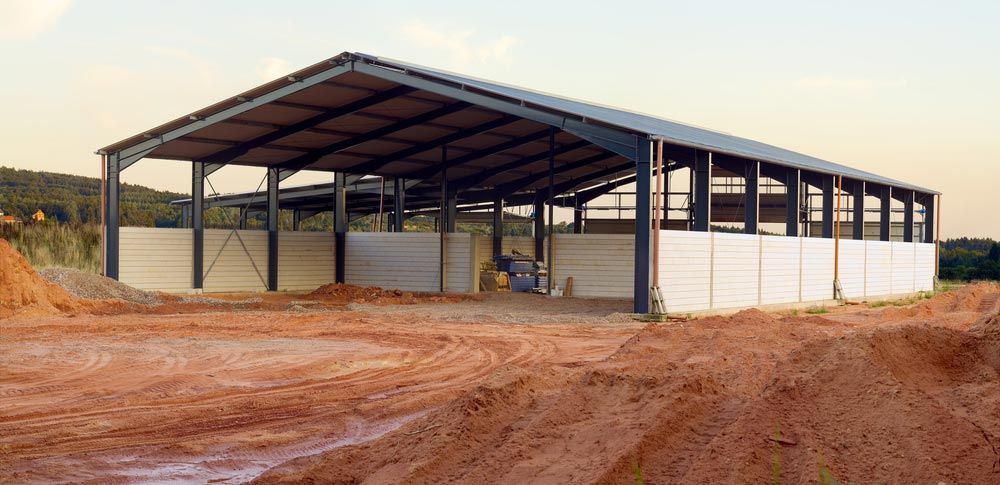 Open Industrial Shed — Garages & Sheds in Coffs Harbour, NSW