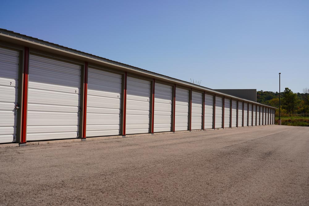 Row Of Sheds — Garages & Sheds in Nambucca Heads, NSW