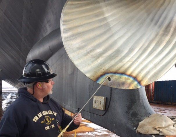 In-place Ship Propeller Repairs