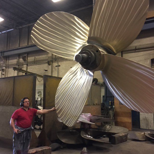 About Us - Sound Propeller Services. We carry a large stock of pleasure boat propellers and stainless steel propeller shaft material. We provide marine bearings, couplings and propeller nuts.
