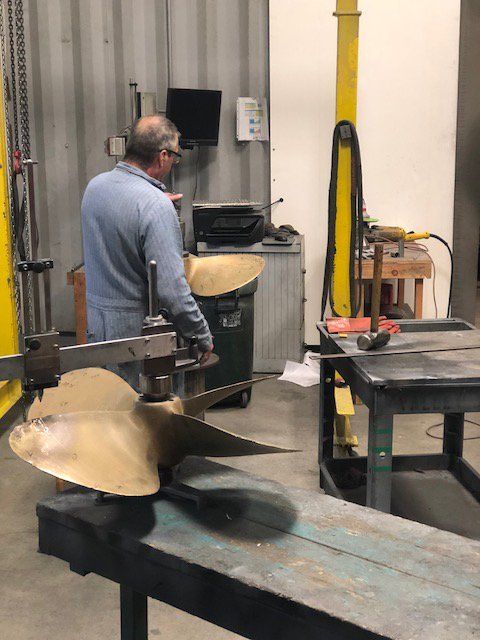 Repairing 24'' propellers