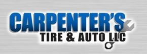The logo for carpenter 's tire and auto llc