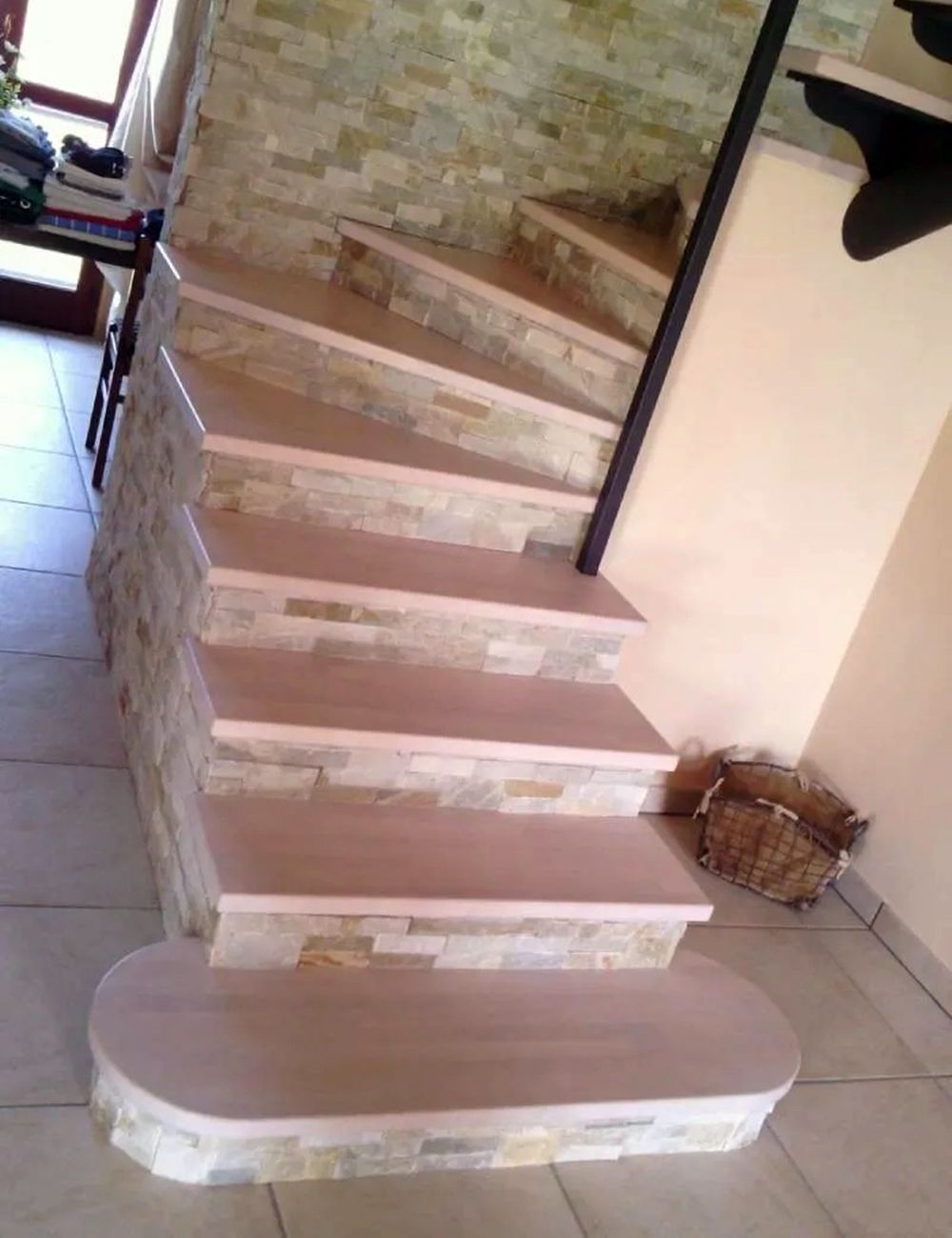 ricopertura scale e restauro scalini