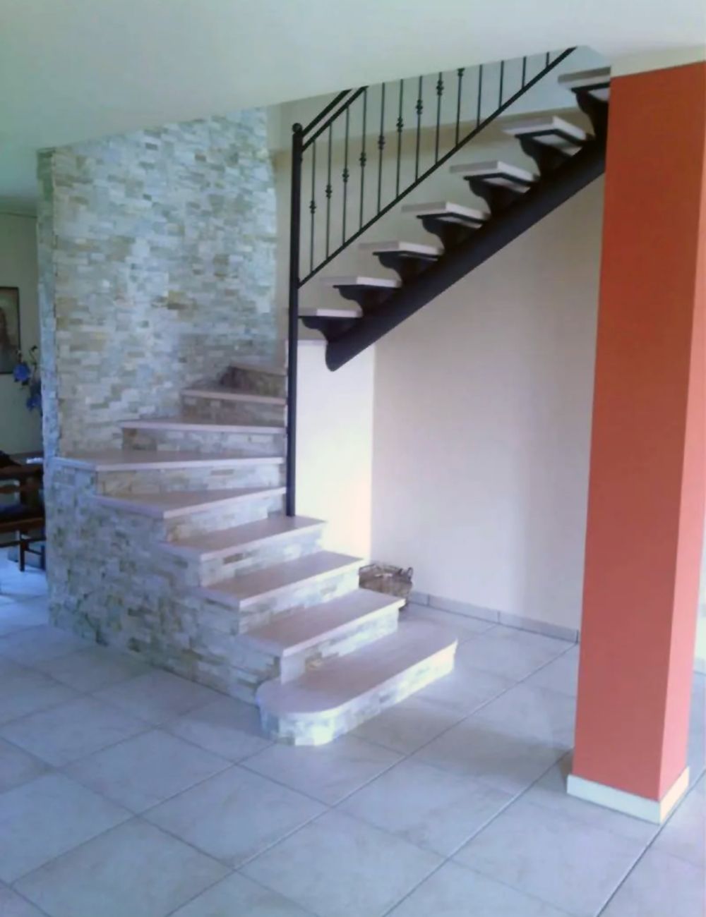 ricopertura scale e restauro scalini