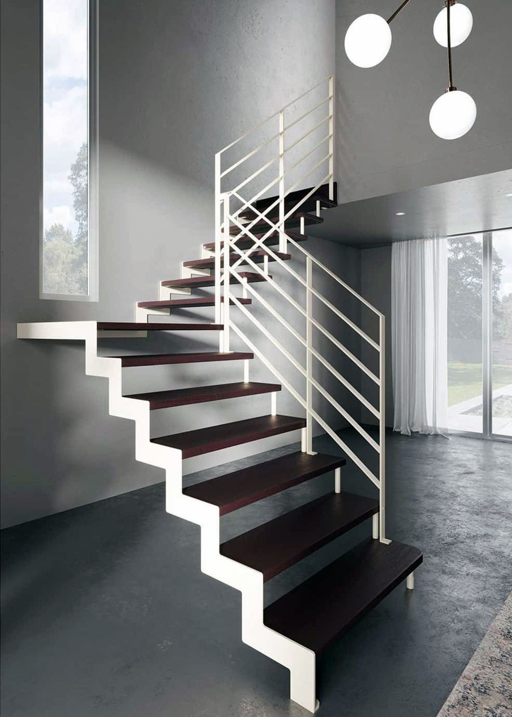 ringhiere e balaustre per scale