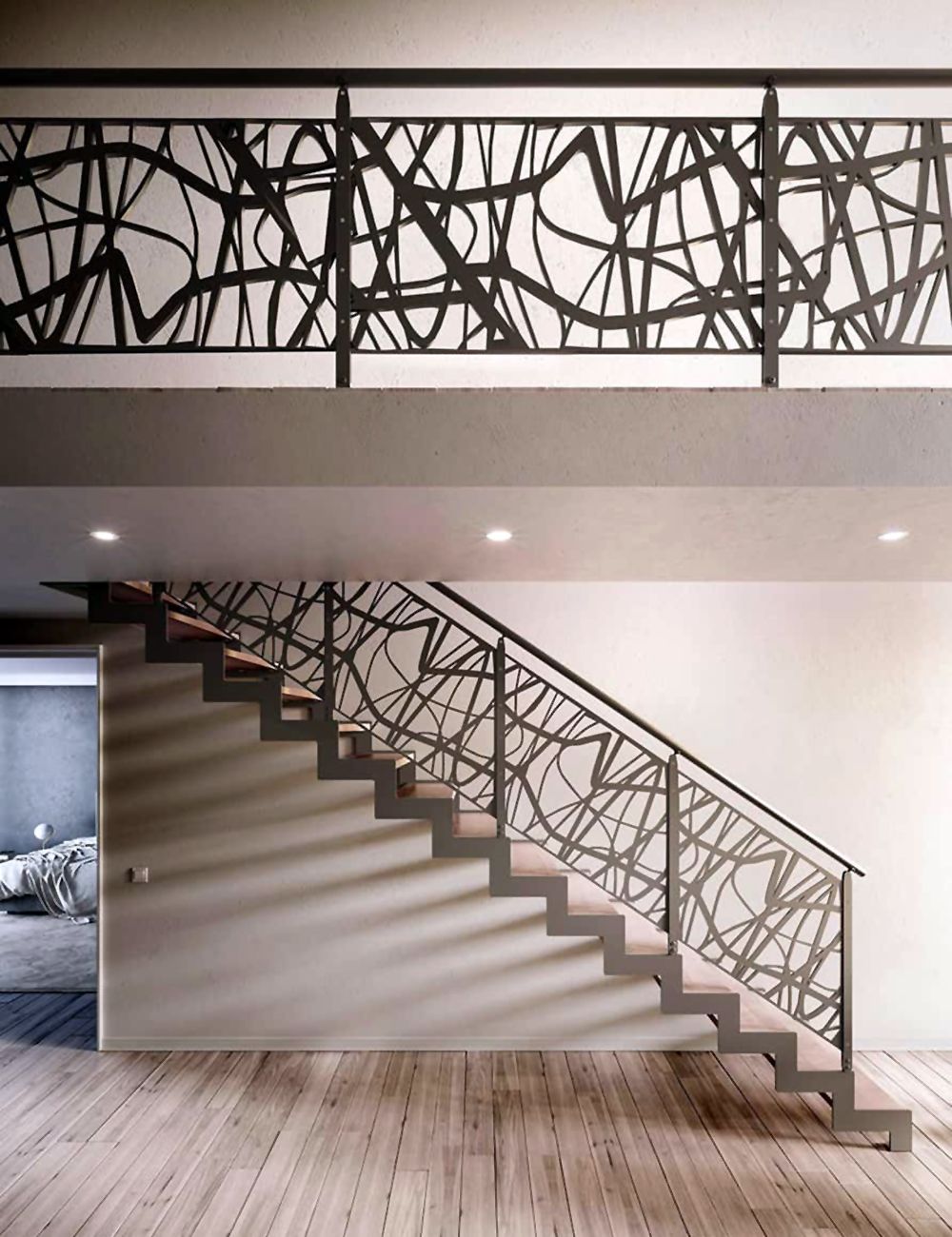 ringhiere e balaustre per scale