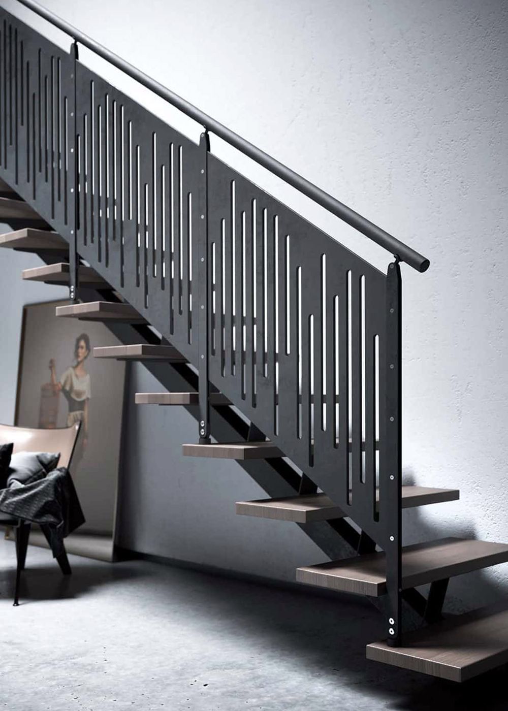 ringhiere e balaustre per scale