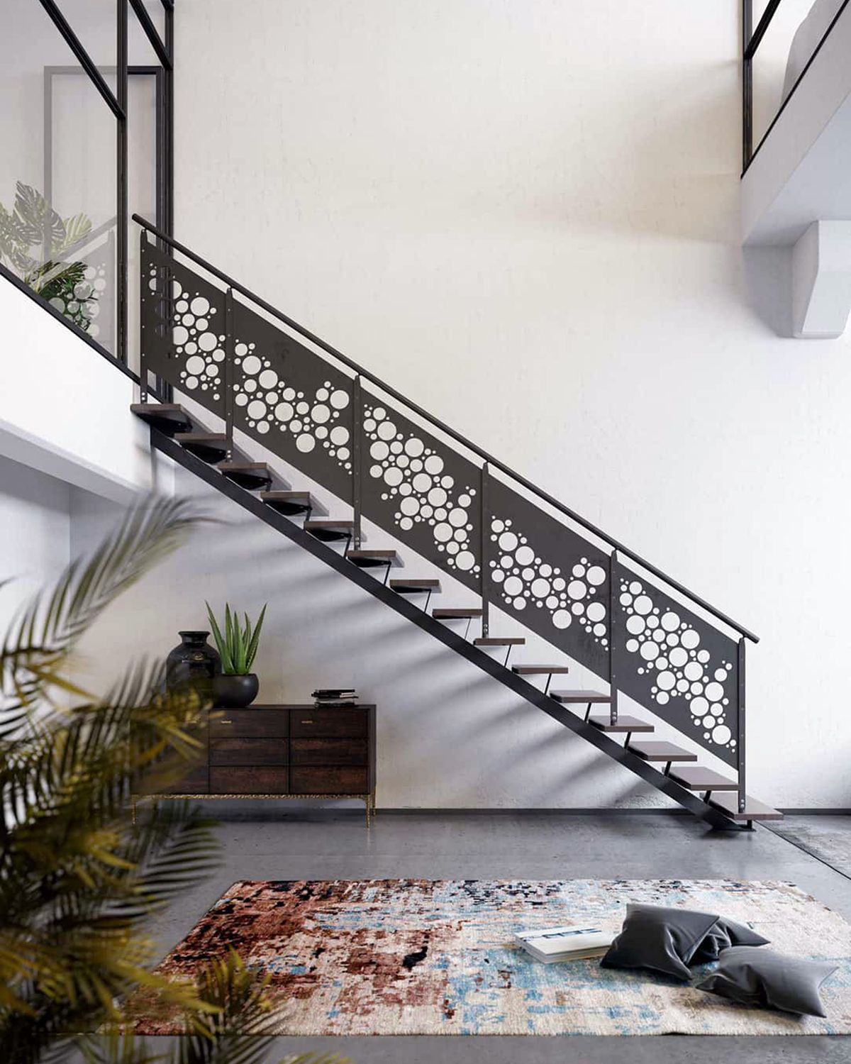 ringhiere e balaustre per scale