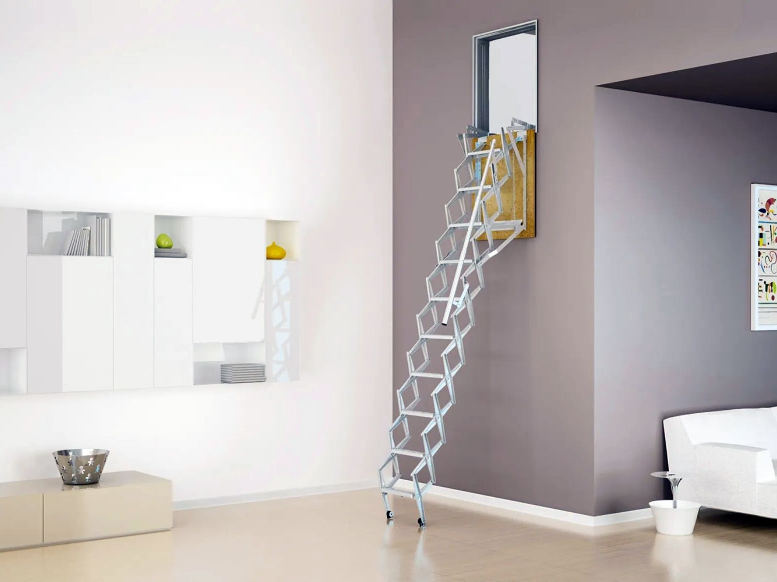 scale rientranti e scale retrattili