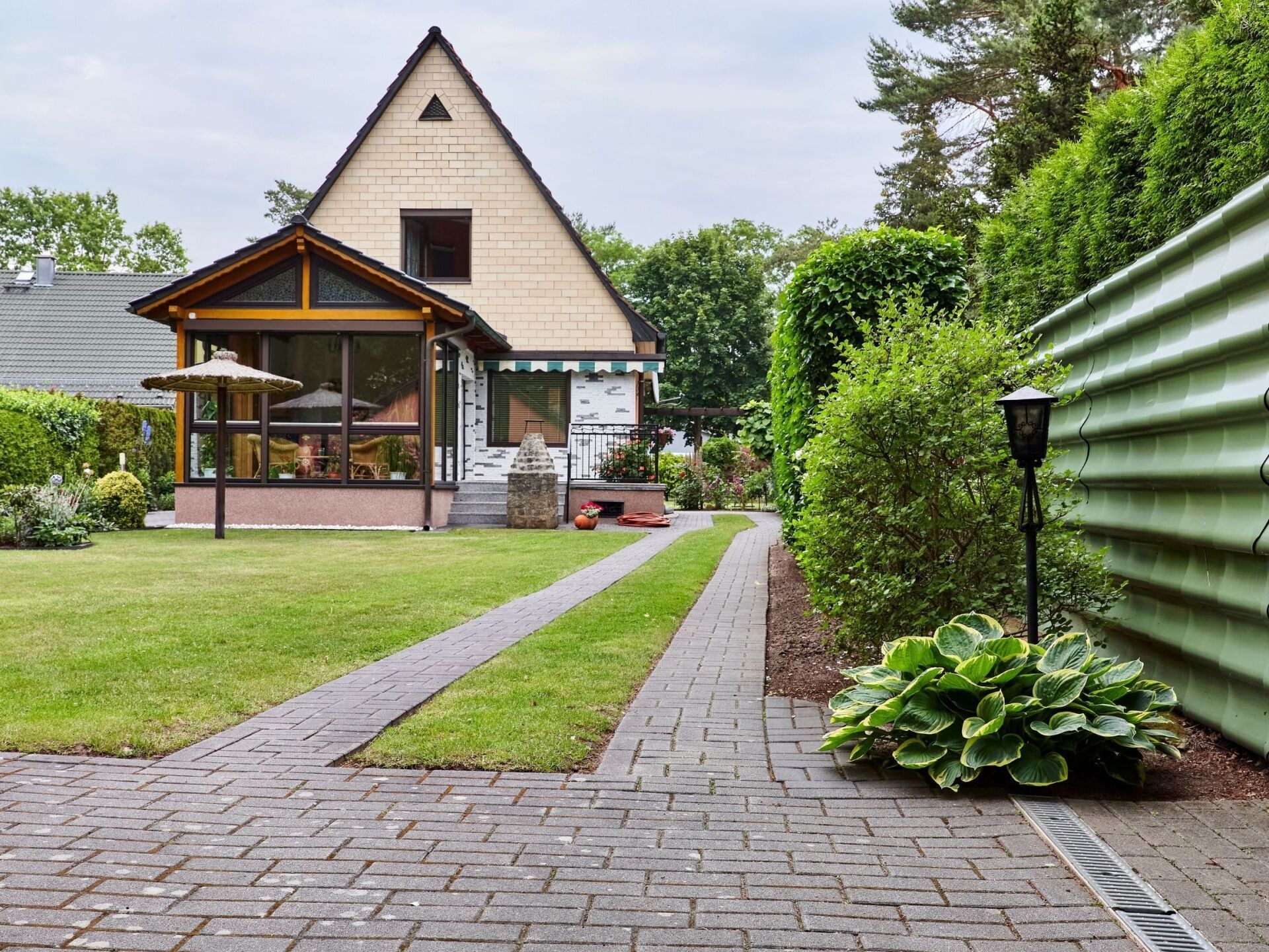 front walkway Lubbock