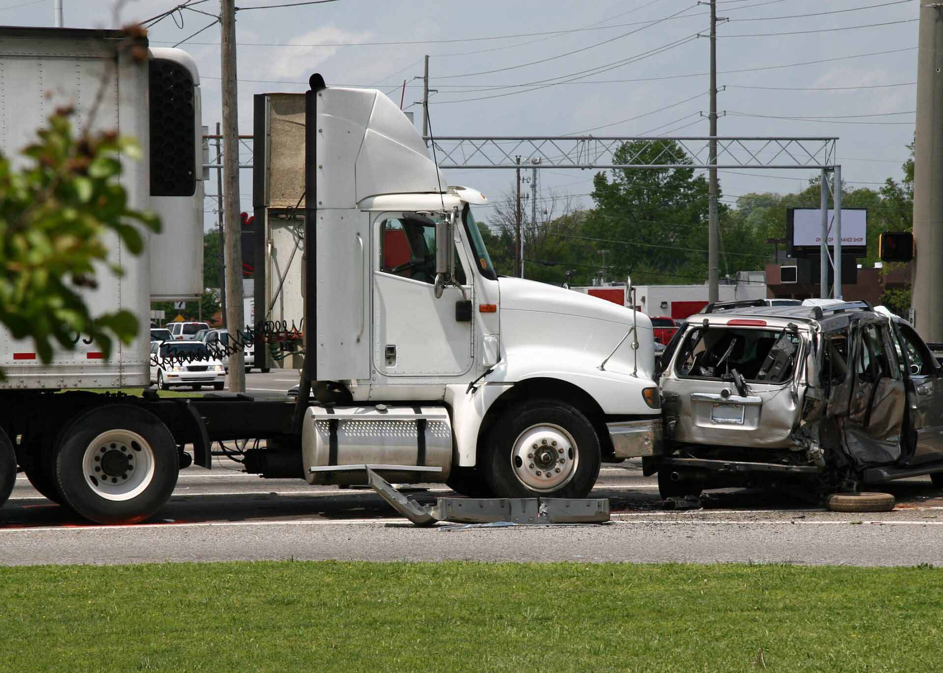 an after image of someone that will need an 18-wheeler accident attorney in Roseville, CA