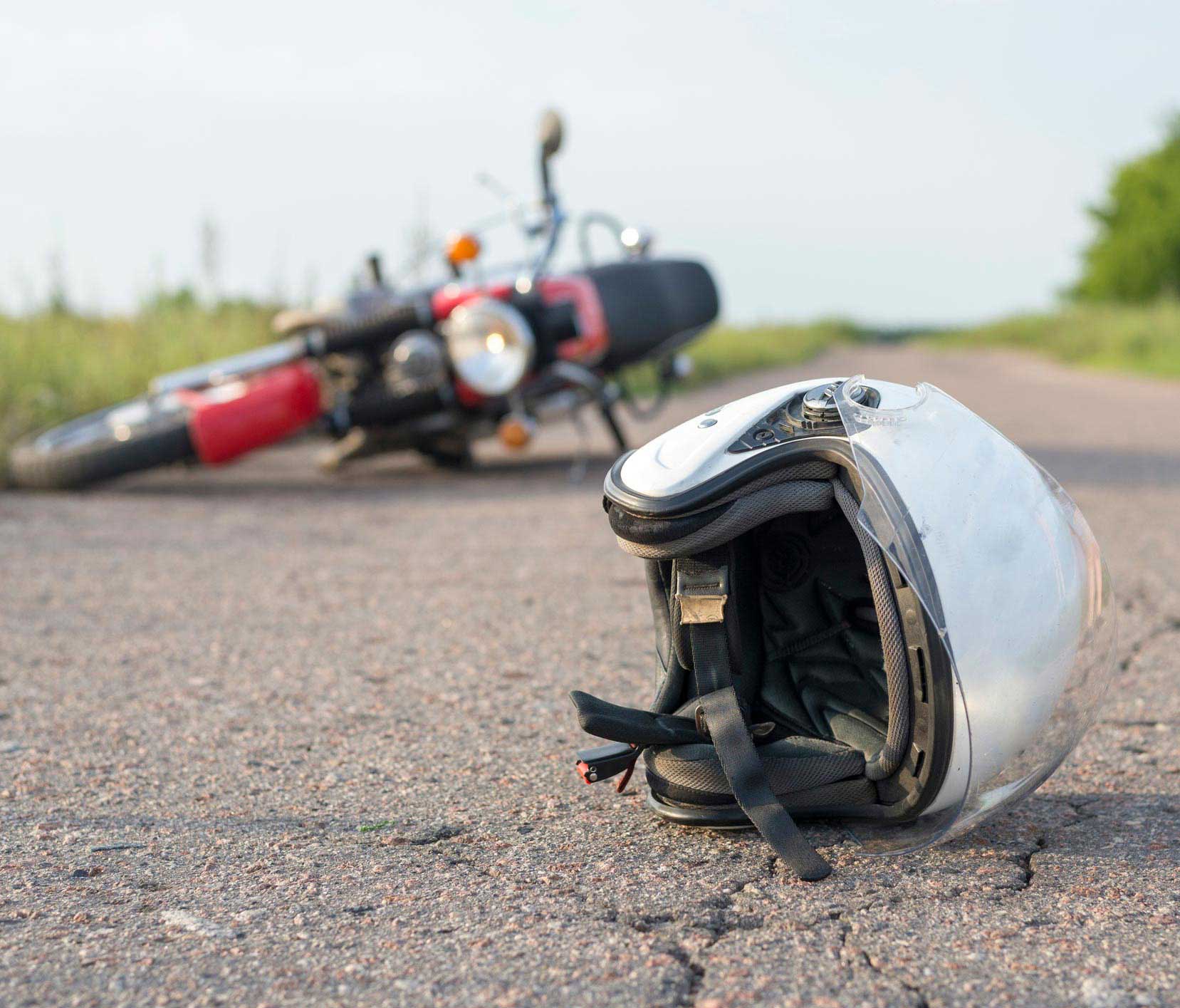 Motorcycle Helmet — Roseville, CA — Frank Penney Injury Lawyers