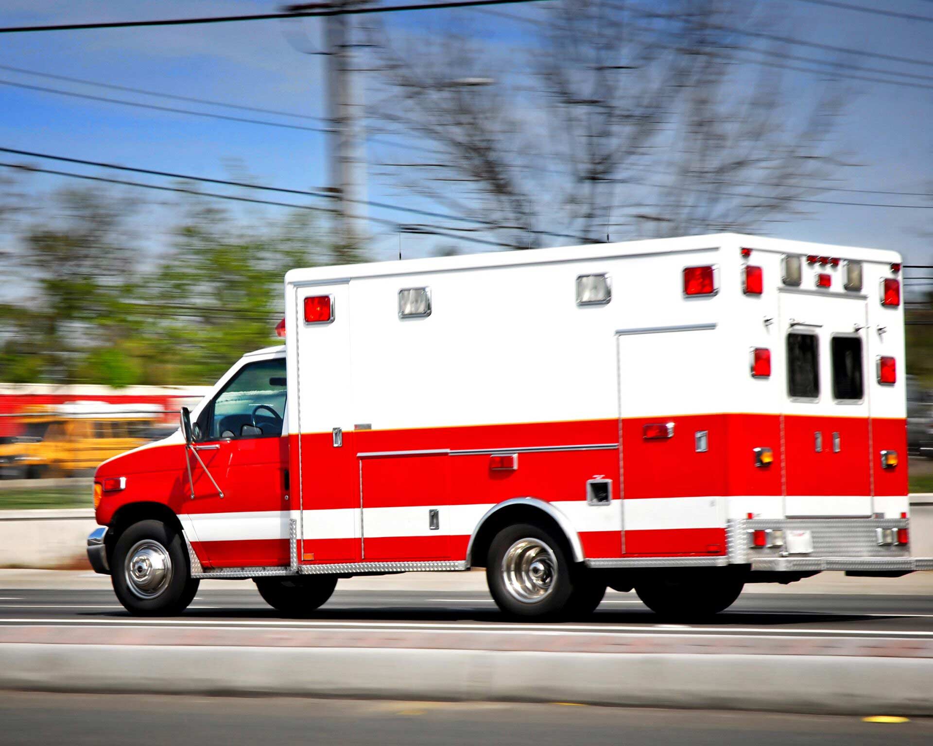 An image taken before needing an emergency vehicle accident attorney in Roseville, CA