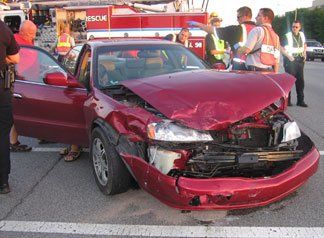 Rescuers on Car Accident — Roseville, CA — Frank Penney Injury Lawyers