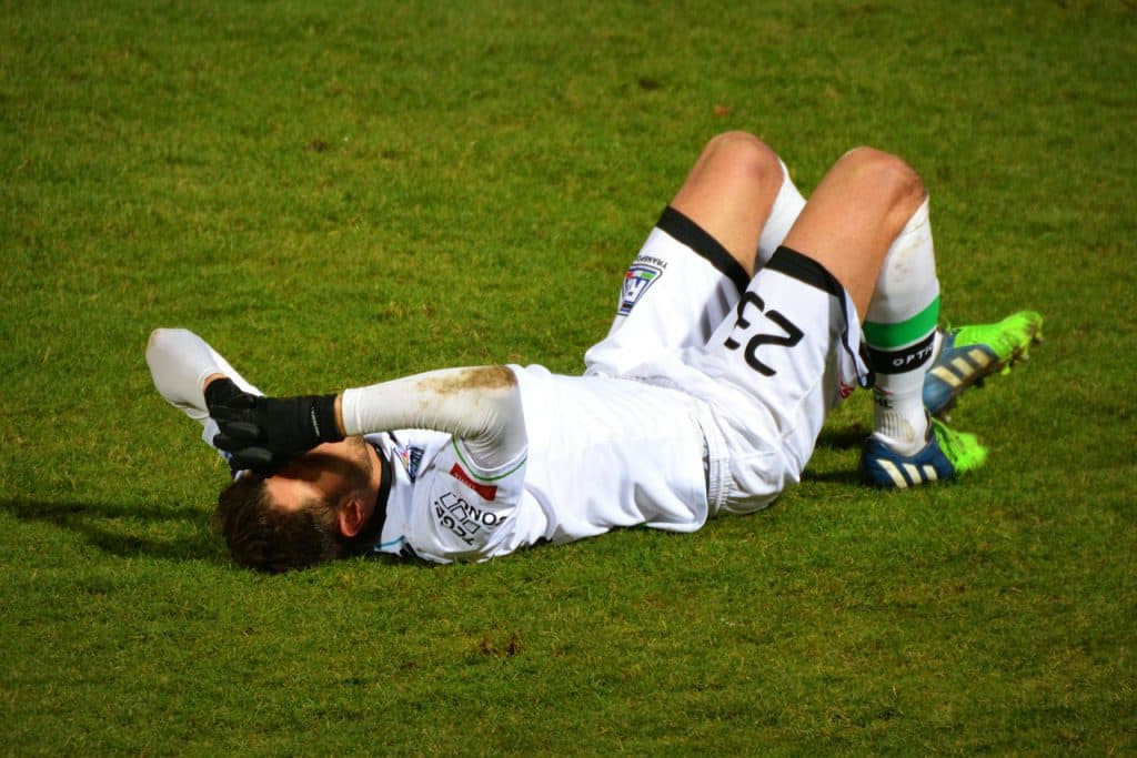 Player Suffering in Pain — Roseville, CA — Frank Penney Injury Lawyers