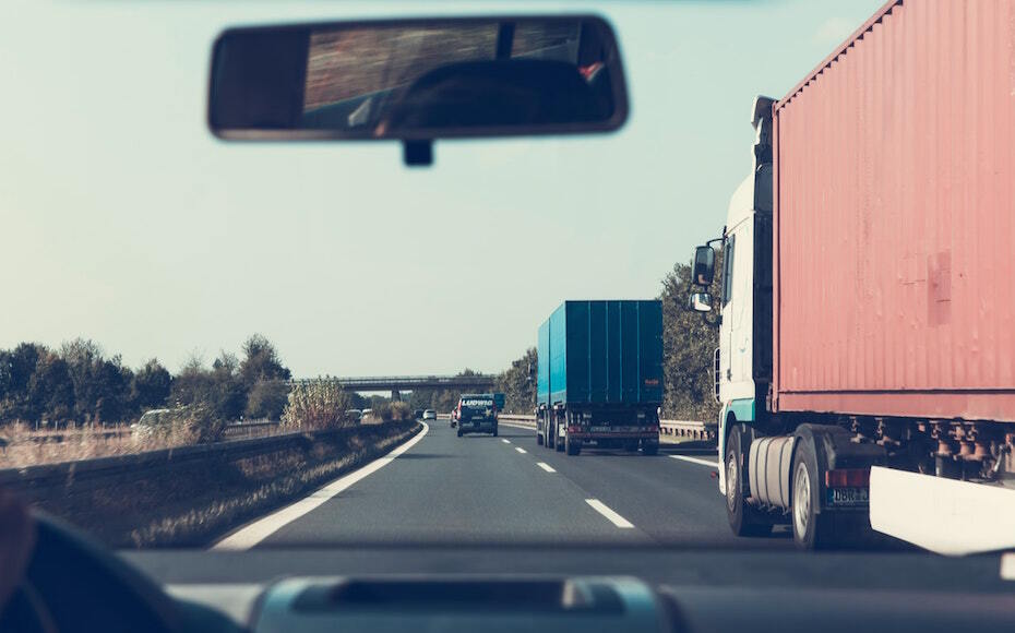 Driving a Truck on Road — Roseville, CA — Frank Penney Injury Lawyers