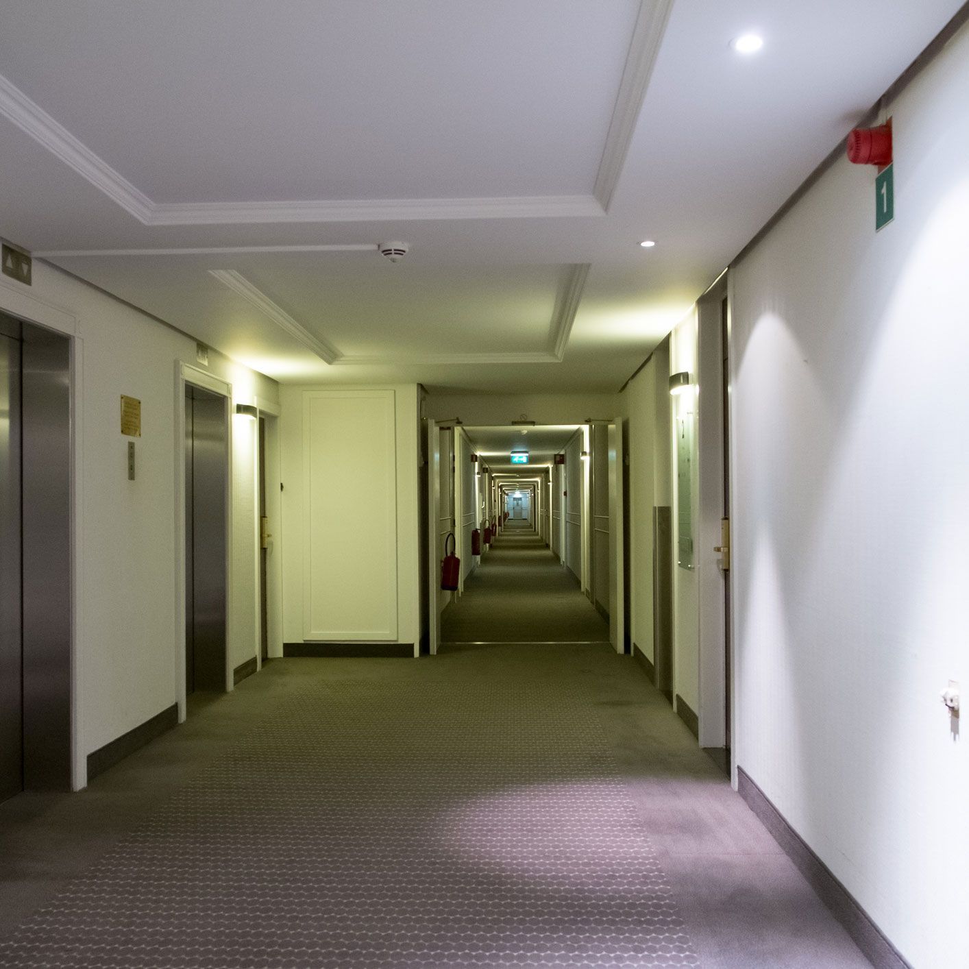 Decontaminated Hallway | South Yarmouth, MA | DRY SERV