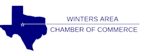 A logo for the winters area chamber of commerce
