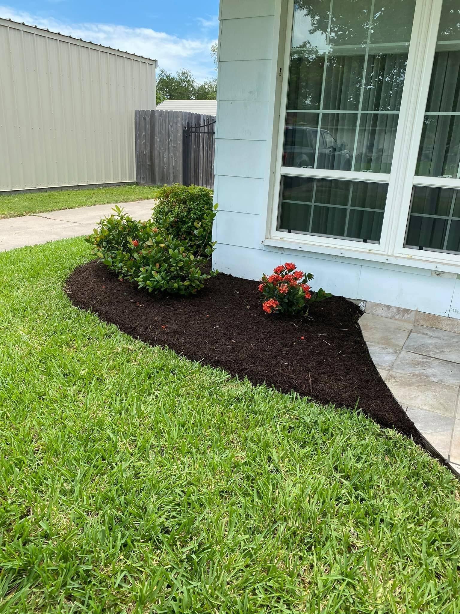 flower bed installation corpus christi