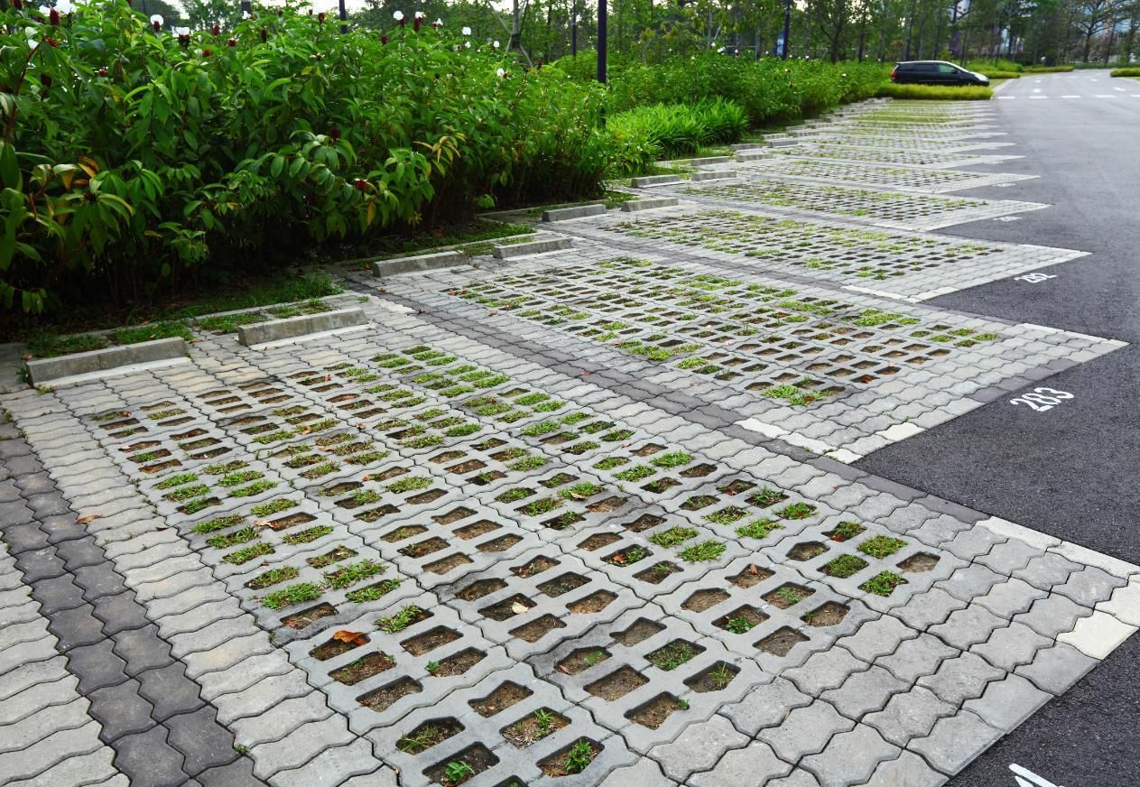 Permeable pavers for environmental benefits