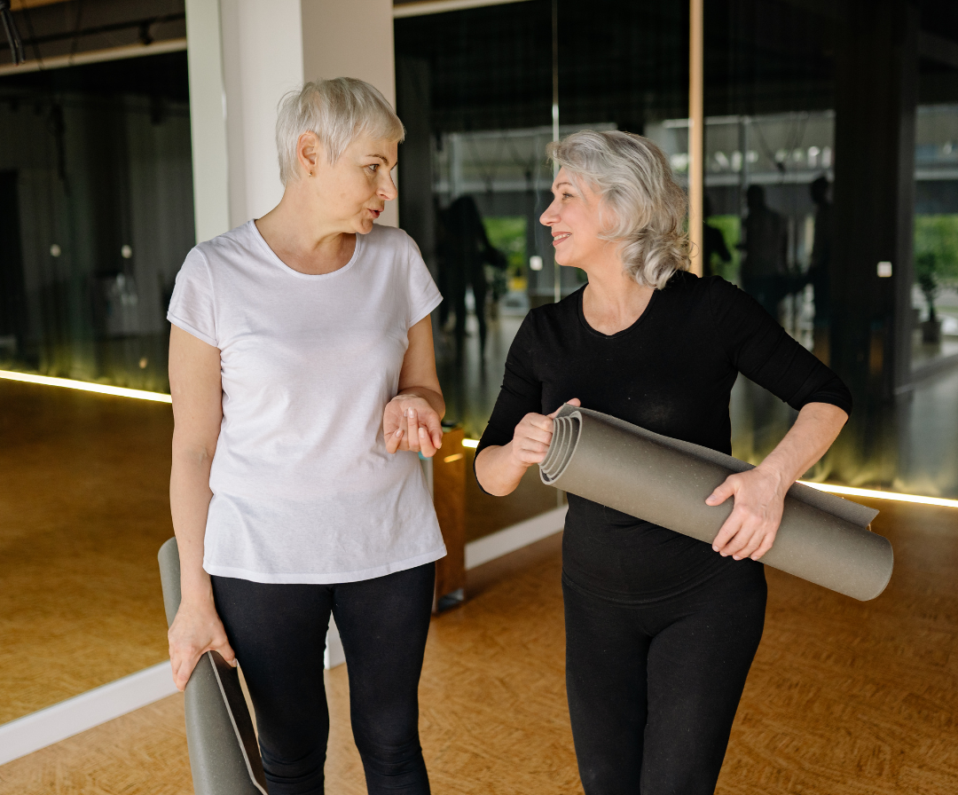 women exercising