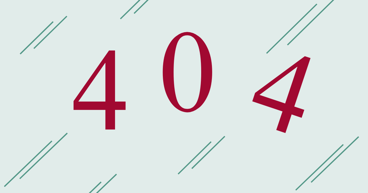 The number 404 is written in red on a white background.