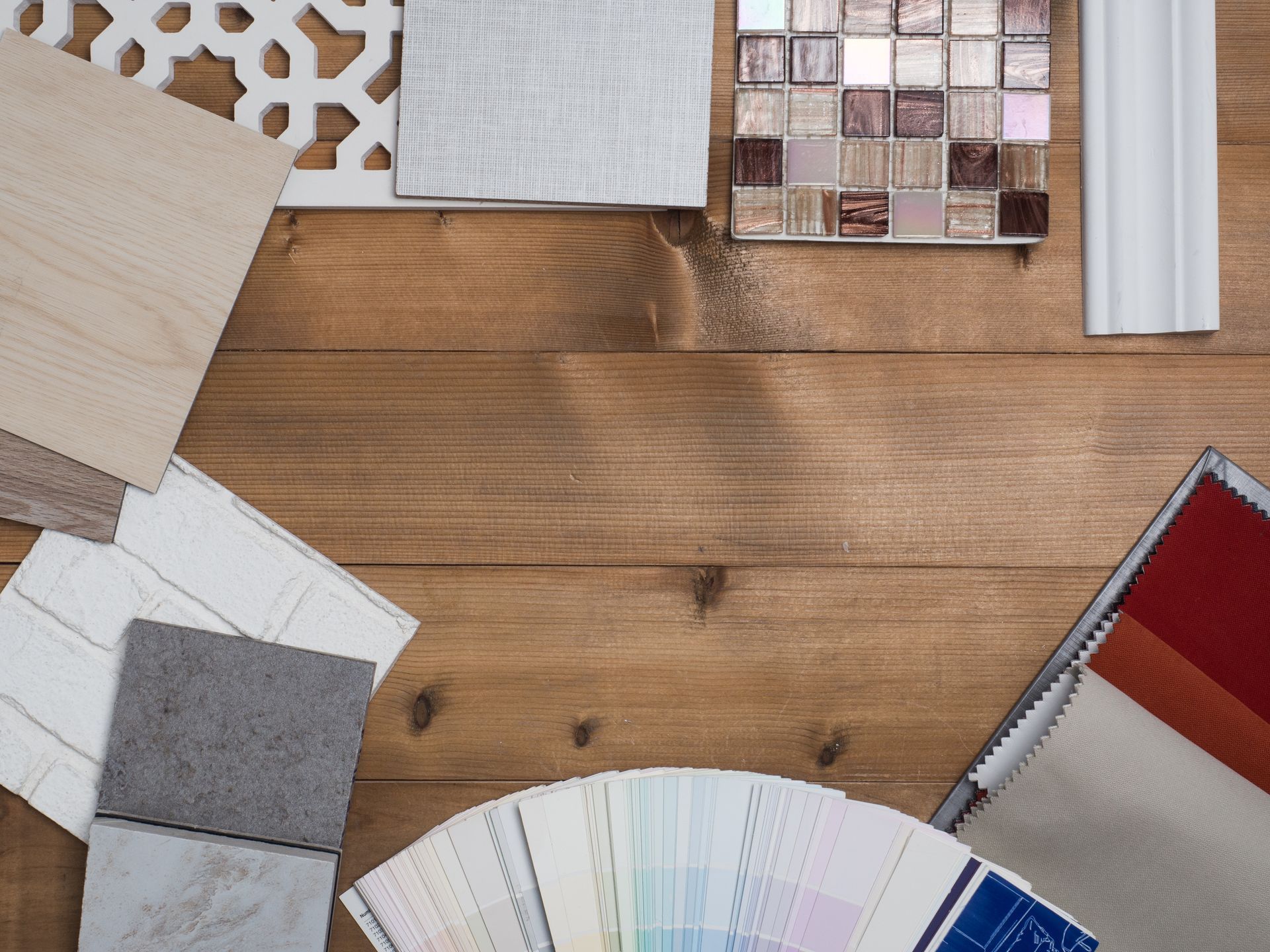 Close-up of natural hardwood flooring grain