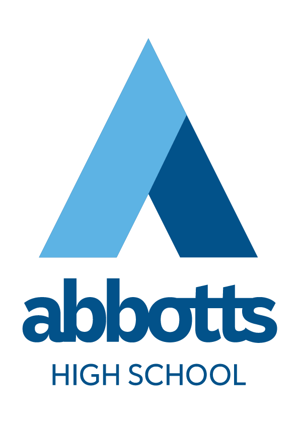 Abbotts college high school logo on a white background