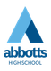 Abbotts college high school logo on a white background