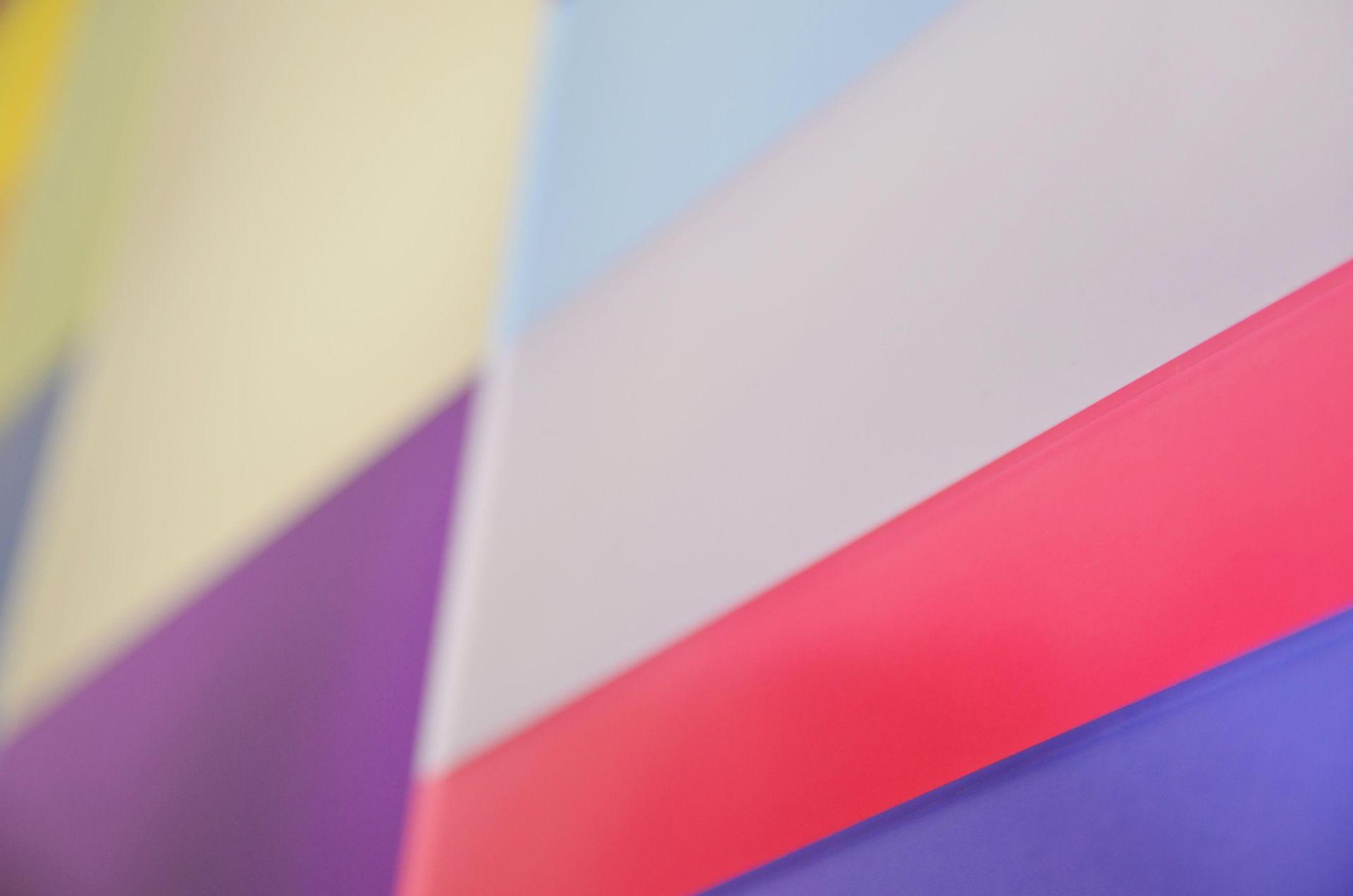 Abstract Geometric Wall of Perspex Acrylic — Hervey Bay Glass Glazing & Screens In Pialba, QLD