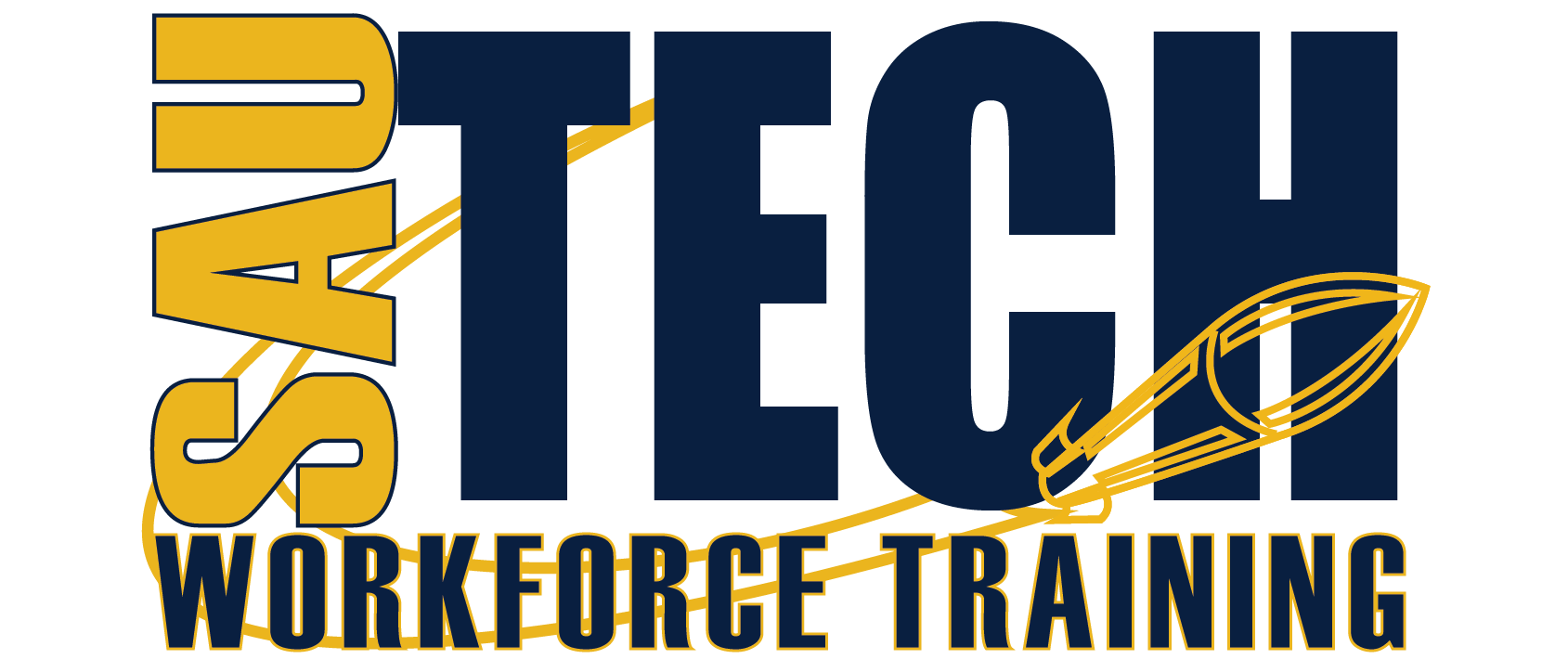 A logo for a company called tech workforce training