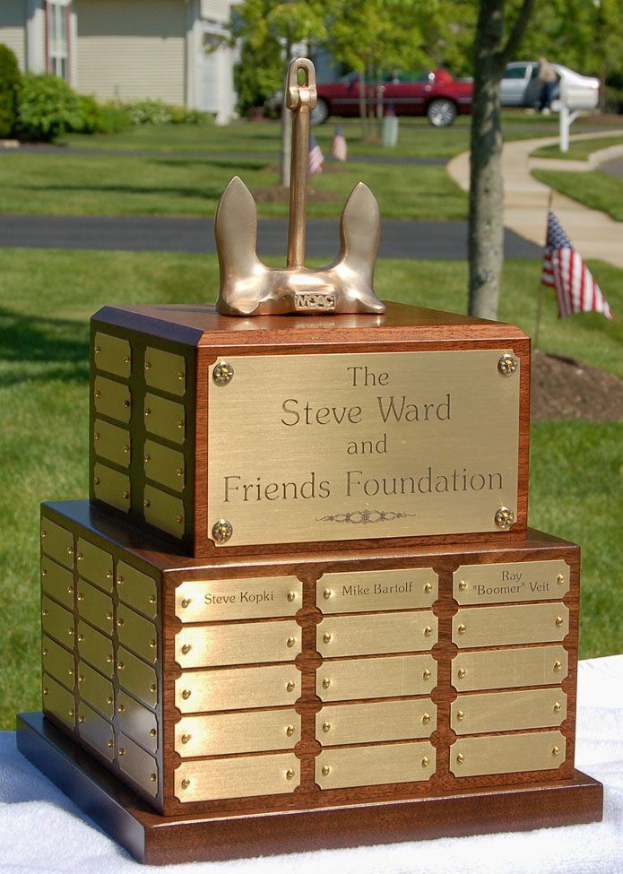 A plaque for the steve wark and friends foundation