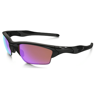 A pair of sunglasses with purple lenses on a white background.