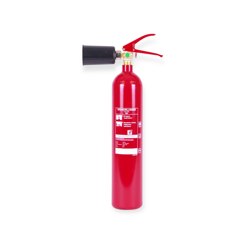 AJAX koolzuursneeuwblusser 2 kg CO2 brandblusser