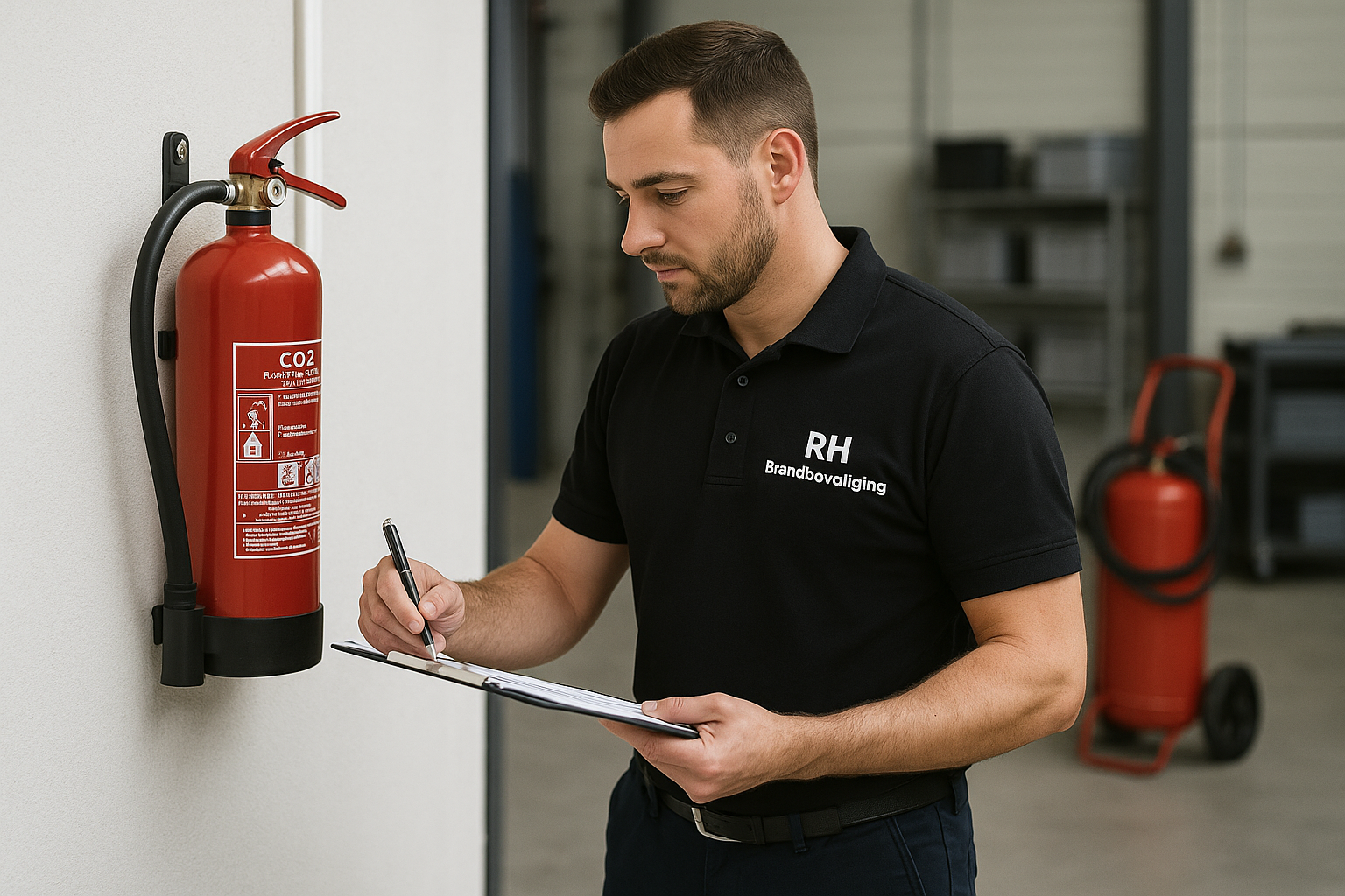 Brandblussers controle, keuren, onderhouden en inspecteren