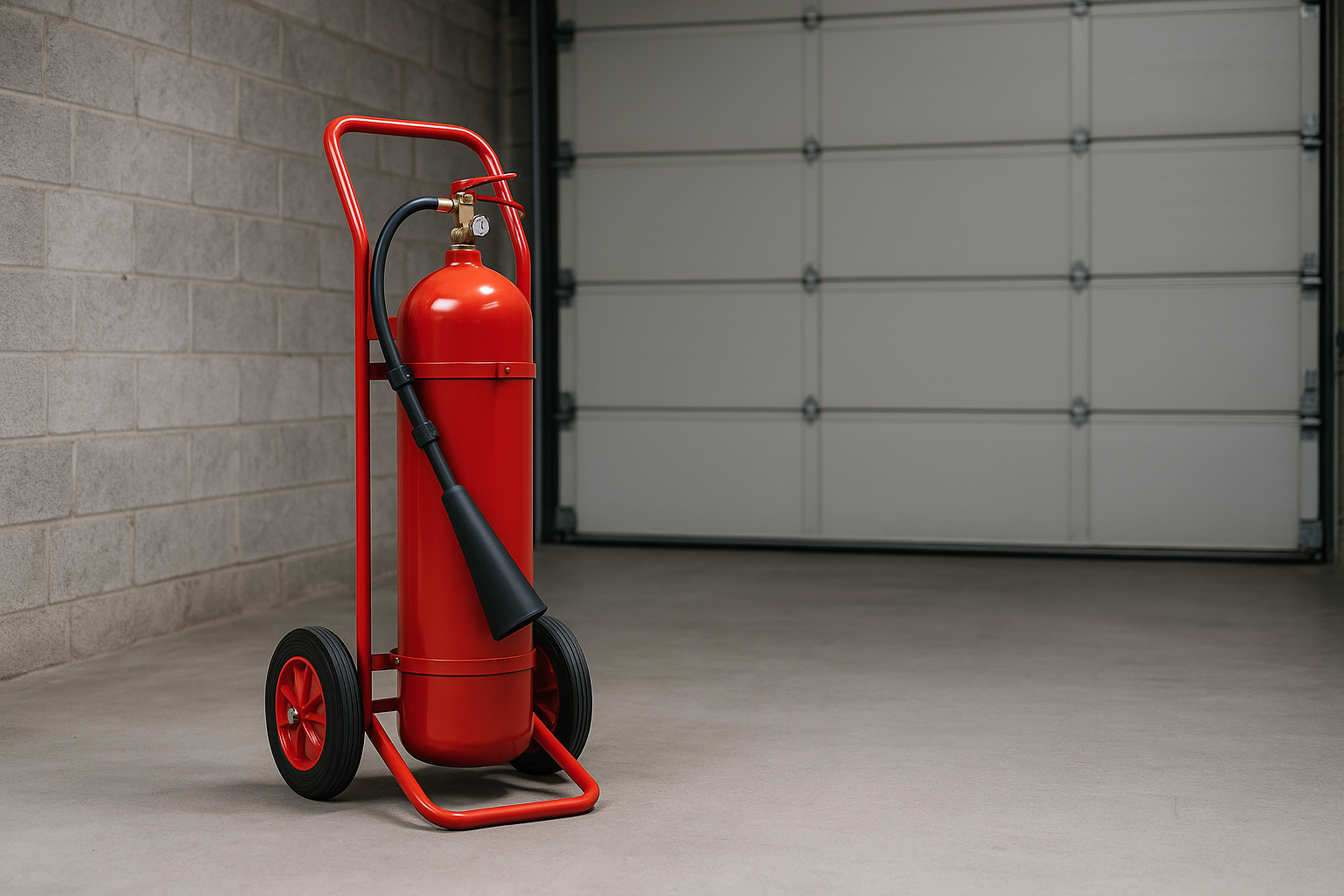 CO2 wagen of bluswagen De ideale oplossing voor brandveiligheid zonder residuen