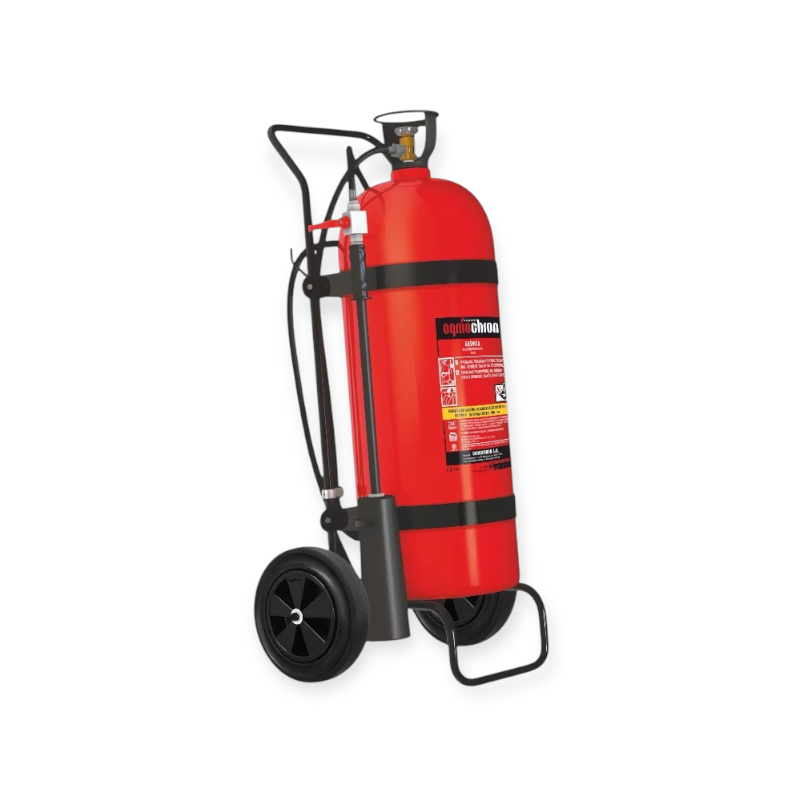 Ogniochron koolzuursneeuwblusser 50 kg CO2 bluswagen